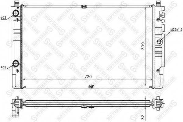 Теплообменник 10-26422-SX STELLOX