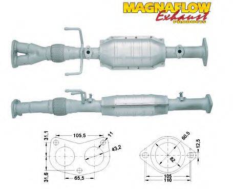 Катализатор 88024 MAGNAFLOW