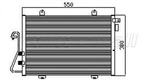 Конденсатор, кондиционер PXNCX-060Y PARTS-MALL