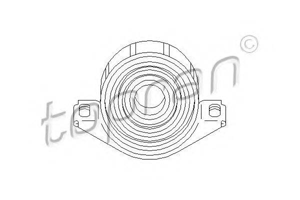 Подвеска, карданный вал 400 083 TOPRAN