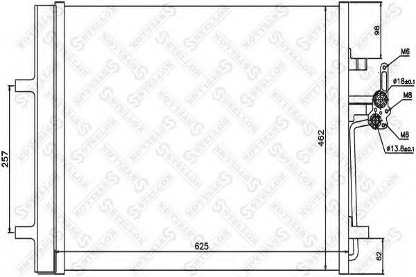 Конденсатор 10-45656-SX STELLOX