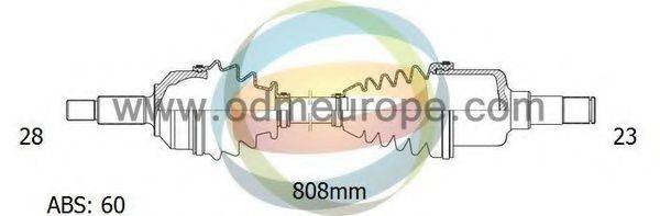 Приводной вал 18-273031 ODM-MULTIPARTS