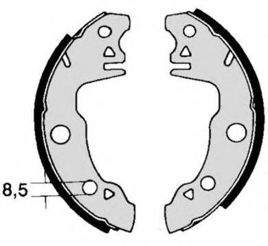 Комплект тормозных колодок S 61 531 BREMBO