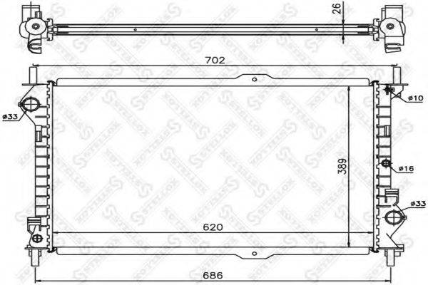 Теплообменник 10-25810-SX STELLOX