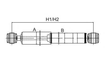 Амортизатор Z 1620G SCT Germany