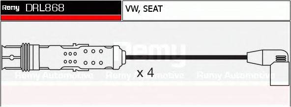 Комплект проводов зажигания DRL868 REMY