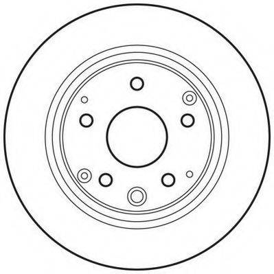 Тормозной диск 562710JC JURID