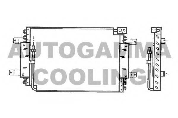 Конденсатор, кондиционер 102795 AUTOGAMMA