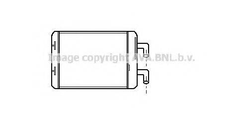 Теплообменник, отопление салона MZ6079 AVA QUALITY COOLING