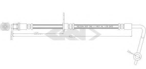 Тормозной шланг BBH-9226 KAVO PARTS