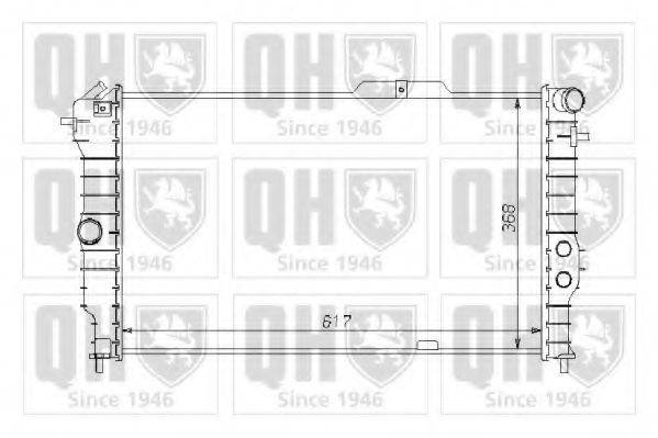 Теплообменник QER1235 QUINTON HAZELL