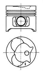 Поршень 94675600 KOLBENSCHMIDT