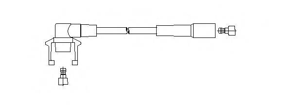 Провод зажигания 675/65 BREMI