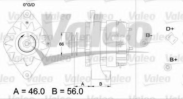 Генератор 433418 VALEO