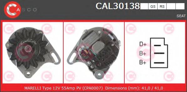 Генератор CAL30138GS CASCO