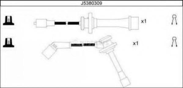 Комплект проводов зажигания J5380309 NIPPARTS
