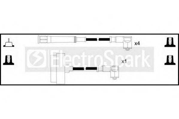 Комплект проводов зажигания OEK499 STANDARD