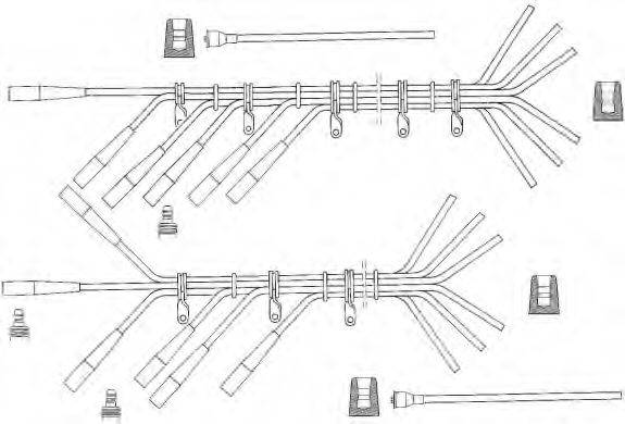 Комплект проводов зажигания