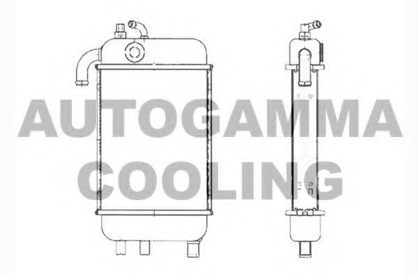 Теплообменник 104361 AUTOGAMMA