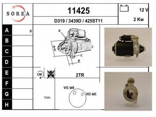 Стартер 11425 EAI