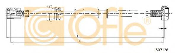 Тросик спидометра S07128 COFLE