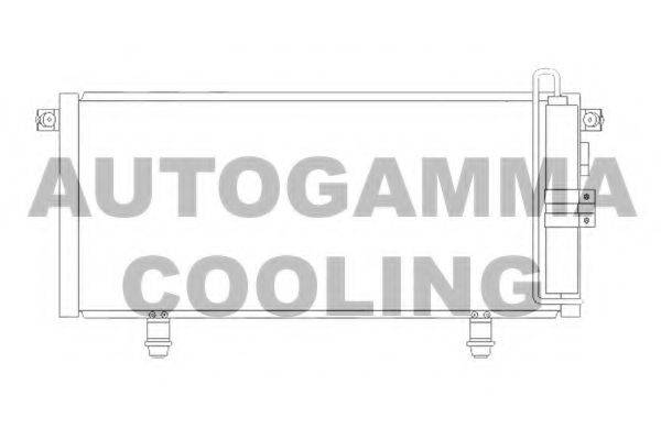 Конденсатор, кондиционер 105083 AUTOGAMMA