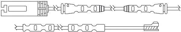 Сигнализатор, износ тормозных колодок WS0291A KAWE