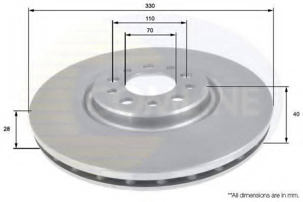 Тормозной диск ADC1827V COMLINE
