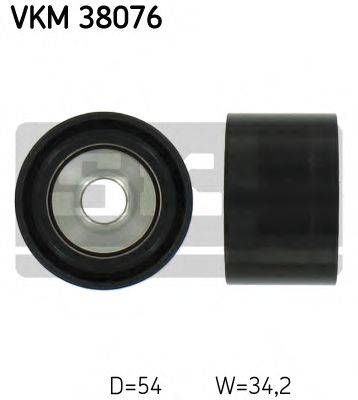 Паразитный / ведущий ролик, поликлиновой ремень VKM 38076 SKF