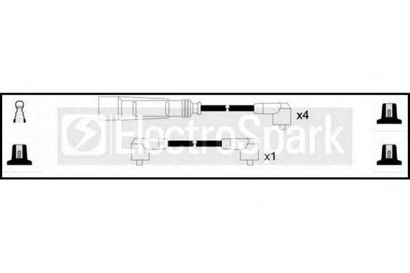 Комплект проводов зажигания OEK227 STANDARD