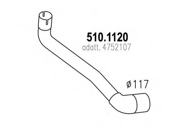 Трубка 510.1120 ASSO