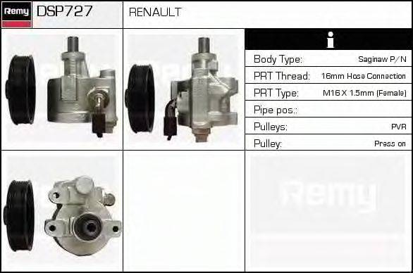 DSP727 REMY Гидравлический насос, рулевое управление DSP727 REMY