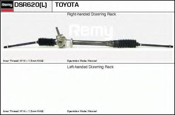 DSR620L REMY Рулевой механизм DSR620L REMY