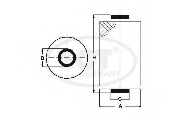 Фильтр SH 4011 SCT Germany