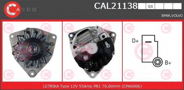 Генератор CAL21138GS CASCO