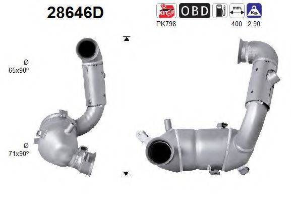 Катализатор 66010D MAGNAFLOW