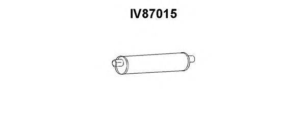 Глушитель выхлопных газов конечный IV87015 VENEPORTE