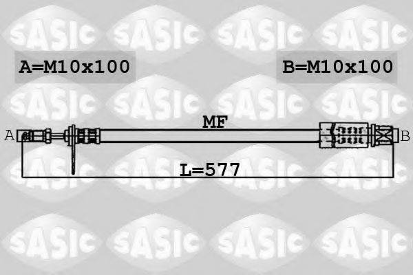 Тормозной шланг 6600005 SASIC