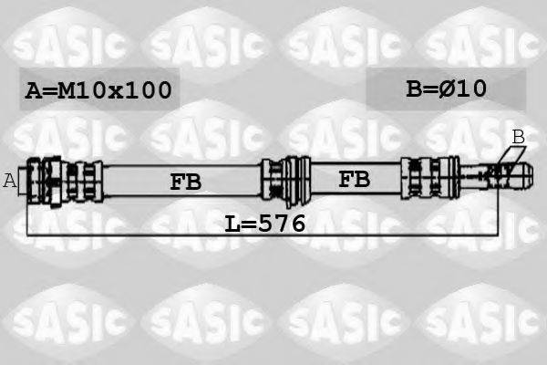 Тормозной шланг 6606064 SASIC