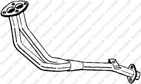 Труба выхлопного газа 786-129 BOSAL