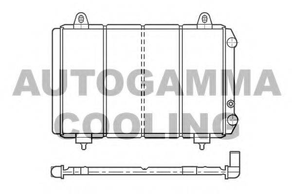 Теплообменник 100176 AUTOGAMMA