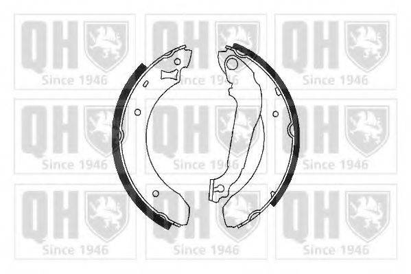 Комплект тормозных колодок BS615 QUINTON HAZELL