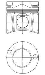 Поршень 99813600 KOLBENSCHMIDT