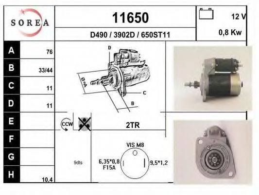 Стартер 11650 EAI