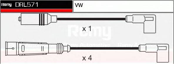 DRL571 REMY Комплект проводов зажигания DRL571 REMY