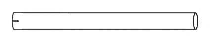 Труба выхлопного газа 29177 DINEX