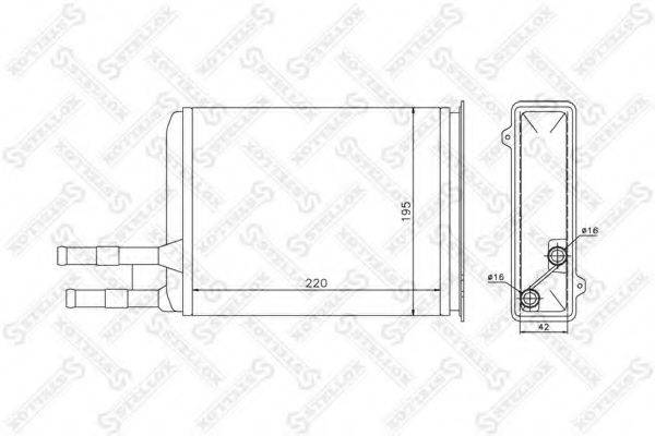 Теплообменник 10-35025-SX STELLOX