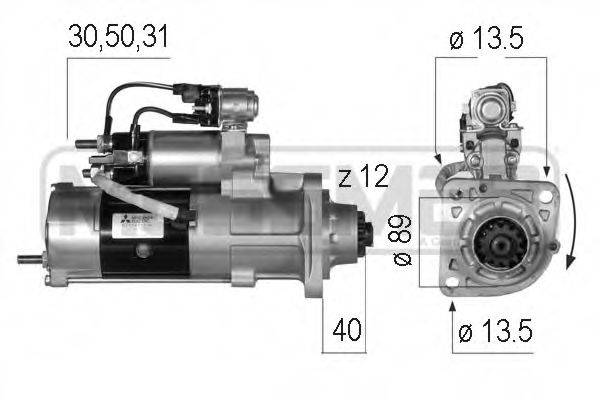 Стартер 220557 MESSMER