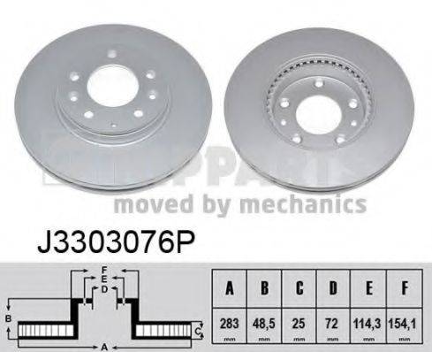 Тормозной диск J3303076P NIPPARTS