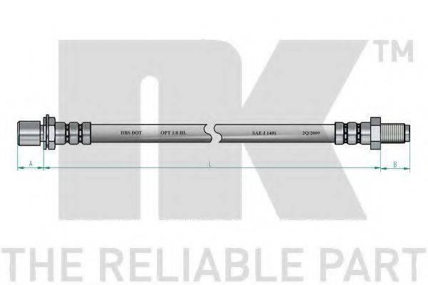Тормозной шланг 854599 NK